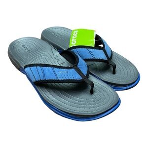 Crocs Men’s Swiftwater Flip Flops NWT